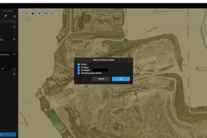 Stockpile Measurements with DJI Enterprise Drones and DJI Terra Exporting